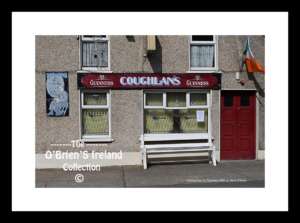Irish Shop Fronts      ~     " Coughlans Bar"    ~      Church Street     ~        Cappagh      ~      Cappawhite       ~     Co.Tipperary .....9521