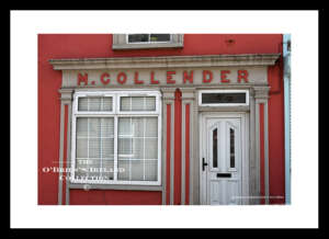 Irish Shop Fronts    ~    "M. Collender"   ~    Main Street   ~   Cappoquin    ~   Co Waterford ....1041