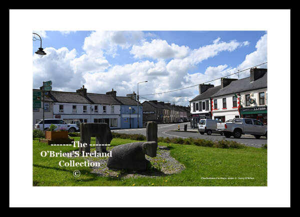Charlestown    ~    Cattle Grazing   ~  Monument    ~    Co.Mayo ....4839