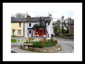 Churchtown   "Vincent O'Brien  Statue "   ~  (Born 9 April 1917 – Died 1 June 2009) was an Irish race horse trainer ,  In 2003 he was voted the greatest influence in horse racing history in a worldwide poll hosted by the Racing Post  ~   Co Cork....8770