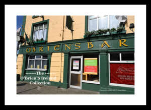 Irish Shop Fronts  ~    O'Brien's Bar   ~ Corner House    ~   Main Street   ~   Claremorris   ~    Co.Mayo ....4709