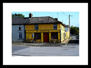 Irish Shop Fronts    ~   "M. Stritch Pub"   ~    Clonlara  Village    ~    Co.Clare .....1889