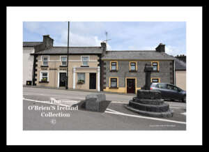 Cong     ~    " Market  Cross "Monument ~ inscription   Or Do Niahol ag do Gillibard O Dubhthaigh raibh abiadde agt cunga  ( Pray for Niahol and for Gillibard O’Duffy who were abbots of Cong)  ~    Co.Mayo ....2183