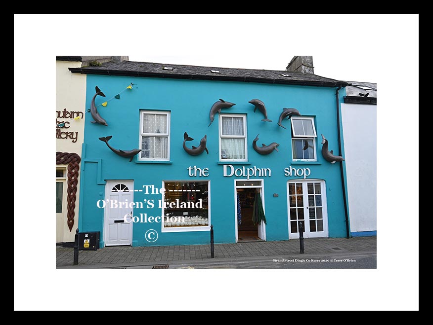 Irish Shop Fronts ~ "The Dolphin Shop ~ Strand Street ~ Corca Dhuibhne ~ Daingean Uí Chúis ~ Dingle Co.Kerry.... 9202