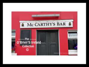 Irish Shop Fronts   ~  "Mc Carthy’s Bar"  ~ Baurnahulla ~   Drimoleague   ~   Co.Cork.....2991