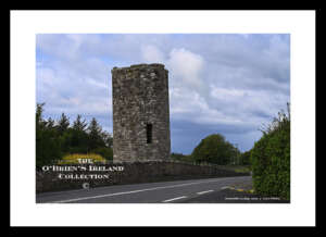 Drumcliffe ~ Round Tower ~ Sligo's only Round Tower which dates to the 10th/11th Century. It is recorded that Lightning struck the tower in 1396, and that much of the tower was plundered in the 18th-19th century to build a nearby bridge ~ Co Sligo .....5966