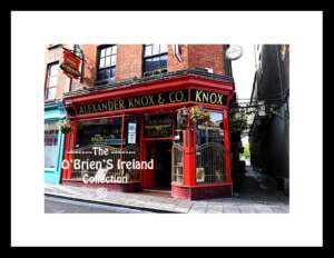 Irish Shop Fronts   ~   "Alexander Knox  & C Pub"   ~   Abbey Street   ~   Ennis Town   ~    Co.Clare .....4339
