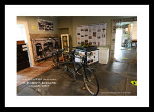 Enniscorthy Castle     ~      Tandem  on view inside Castle   ~   Construction on the castle commenced in the late 1190s and was first occupied by its Norman owners in 1203 A.D ~ Co Wexford …..7929