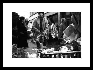 France >>>>   Plucking a chicken at a Market in Brittany  >>>1974