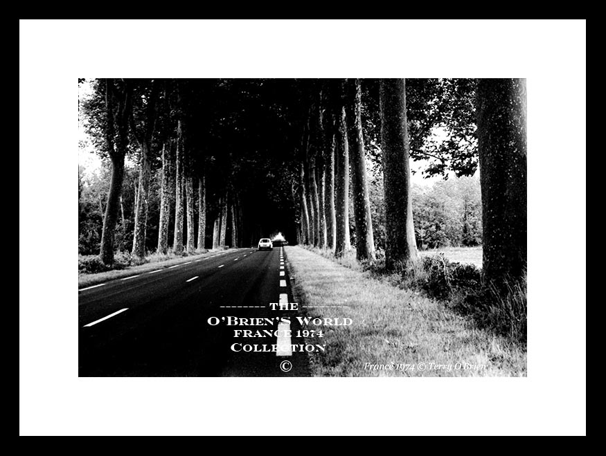 France >>>> on the road Normandy to Brittany >>>1974