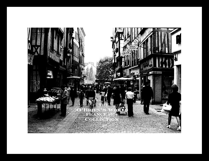 France >>>>Rouen, capital of the northern French region of Normandy, is a port city on the river Seine. Important in the Roman era and Middle Ages, it has Gothic churches, such as Saint-Maclou and Saint-Ouen, and a cobblestoned pedestrian center with medieval half-timbered houses. >>> 1974