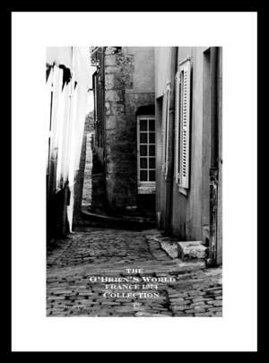 France >>>>   Old Cobbled Stone Street in Brittany >>>>1974