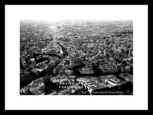 France >>>> a  View of  Arc de Triomphe  from the Eiffel Tower >>>   1974