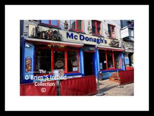 Irish Shop Fronts     ~   "McDonagh's"    ~     Traditional, family-run chippy, (great Fish & chips )    ~   Quay Street     ~   Galway City    ~    Co. Galway .....6768