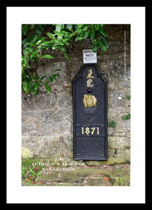 Glaslough    ~    "Drinking Water Tap 1871"    ~    Main Street   ~    Co. Monaghan.....8990