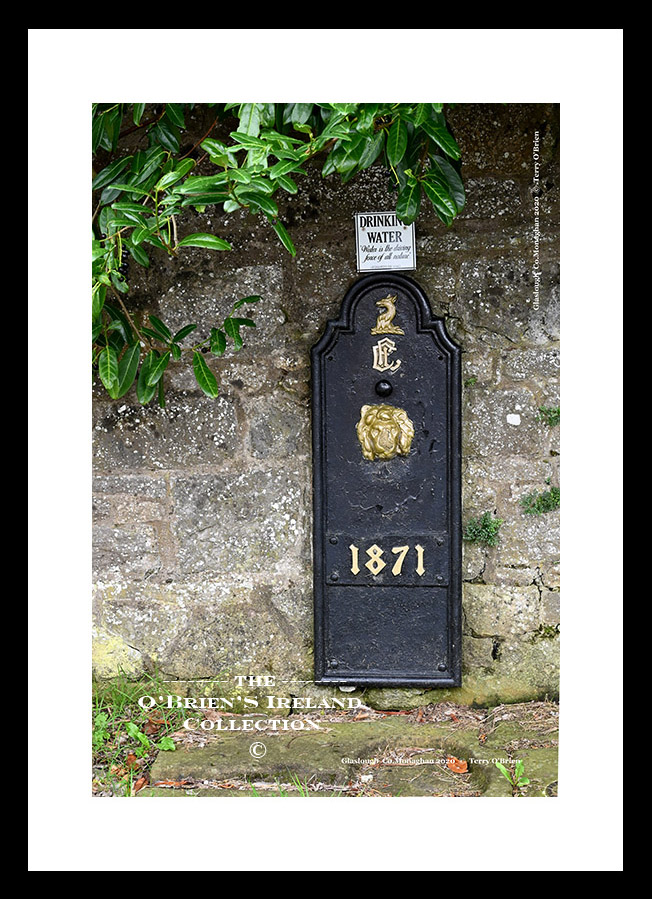 Glaslough ~ "Drinking Water Tap 1871" ~ Main Street ~ Co. Monaghan.....8990