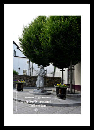 Graiguenamanagh       ~   12 Granite Statues around the Village depicting Monks   ~   unveiled in  2014    ~    The Grange of  the Monks  "12. Duiske Abbey"   ~  Co. Kilkenny....1936