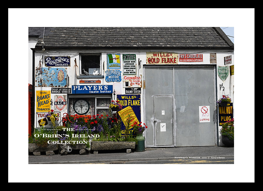 Irish Shop Fronts ~ Horseleap ~ The Village ~ "Old Signs" ~ Cappydonnell Little ~ Co. Westmeath ......2220