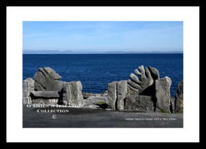 Inisheer Island     ~    Inis Oírr     ~   Sculpture  "Seats" "Suíocháin"   ~    Aran islands     ~   Co.  Galway ....3927