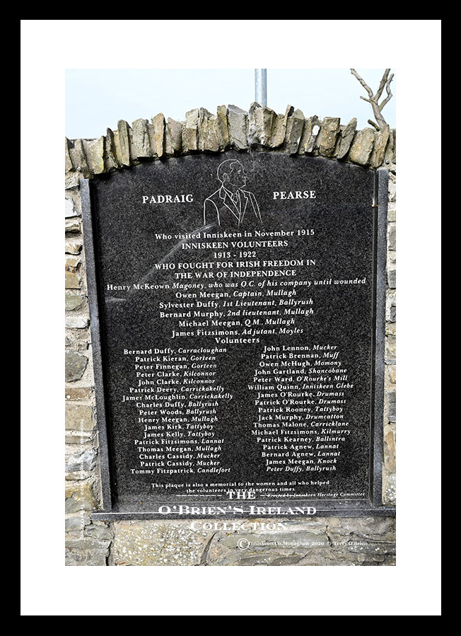 Inniskeen ~ " 1916" Monument ~ Glebe ~ Co. Monaghan....9070