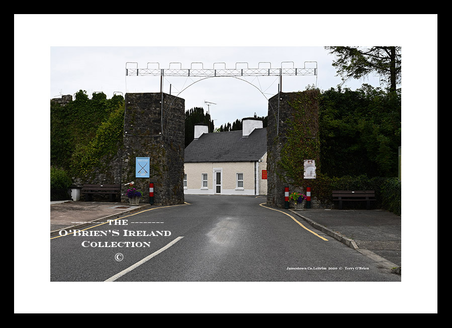 Jamestown "Old Town Gate" (headless Arch) Named after King James I