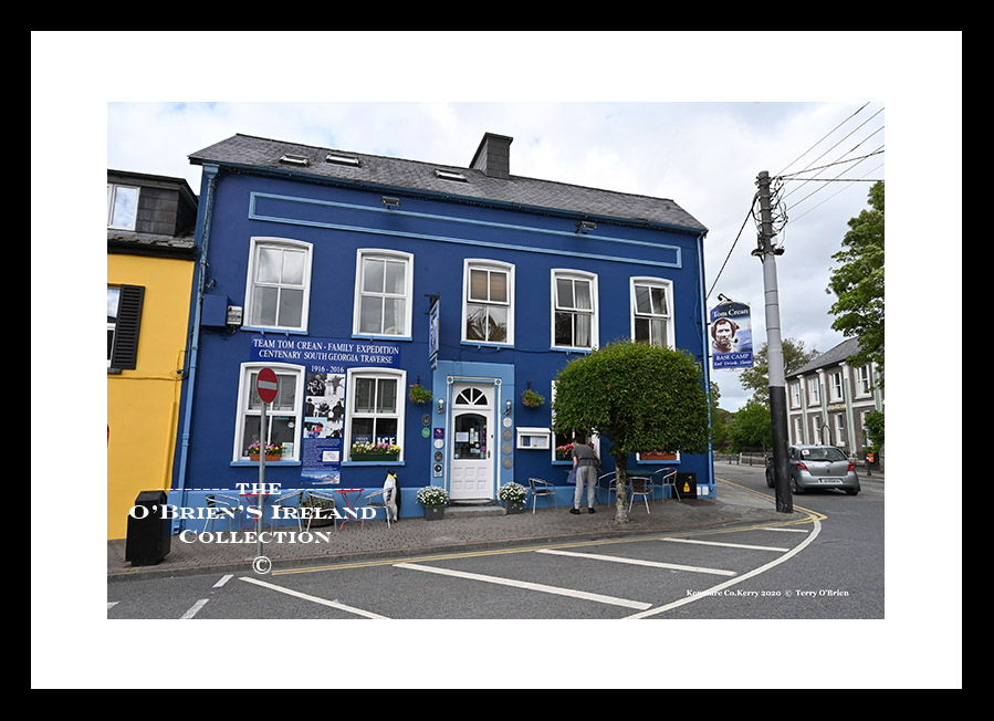 Irish Shop Fronts ~ "Tom Crean Base Camp" ~ Eat-Drink-Sleep ~ Main Street ~ Kenmare ~ Co.Kerry....2575