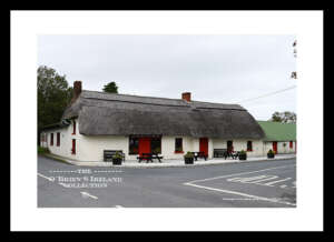 Irish Shop Fronts     ~    "O'Brien's Pub"     ~    Thatched Pub    ~     Killenagh     ~     Gorey Road    ~    Co. Wexford .....7814