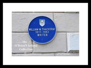 Lismore     ~    "William M. Thackeray   Plaque"    ~    Main Street   ~    Co.Waterford ......1084