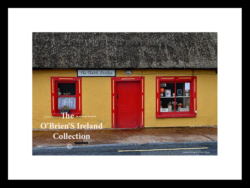 Irish Shop Fronts ~"The Thatch Bar" ~ Ballydonohoe, ~ Lisselton ~ Co.Kerry....7733