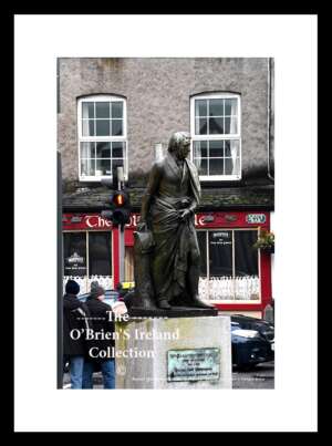 Mallow    "Thomas Davis  Statue"  ~   Main Street  ~ Thomas Osborne Davis, (born Mallow  Oct. 14, 1814 — died Sept. 16, 1845, Dublin), Irish writer and politician who was the chief organizer and poet of the Young Ireland Movement  ~  Co Cork....0707