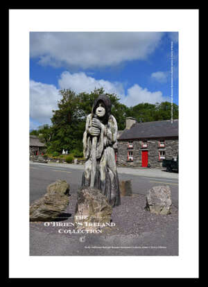 Molly Gallivan's  Visitor Centre  ~   “The Druid”  sculpture  ~ This imposing figure represents the first settlers in the Sheen Valley more than 6000 years ago  ~ Releigh, ~  Bonane ~  Kenmare  ~ Co.Kerry.....2858
