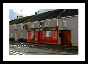Irish Shop Fronts      ~    "Ollie Hayes Bar"     ~    Main Street   ~   The  44th President of USA  Barack Obama & Michelle   visited his  8th Cousin Henry Healy  in    ~   Moneygall. May 2011     ~    Co. Offaly ....0045