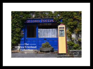Irish Shop Fronts    ~   "Callura Pottery"     ~    Main Street    ~    Mountshannon   ~    Co.Clare .....1550
