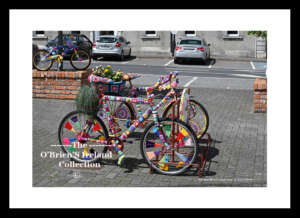 Mountmellick    ~     O'Connell   Square    ~     "Bicycles Sculpture"    ~      Co.Laois ......3870