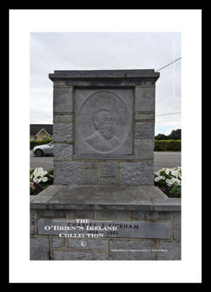 Mullinahone      ~    Kickham Street    ~     Charles Joseph Kickham  Statue     ~    was an Irish revolutionary, novelist, poet, journalist and one of the most prominent members of the Irish Republican Brotherhood Monument     ~    Co.Tipperary ...4449