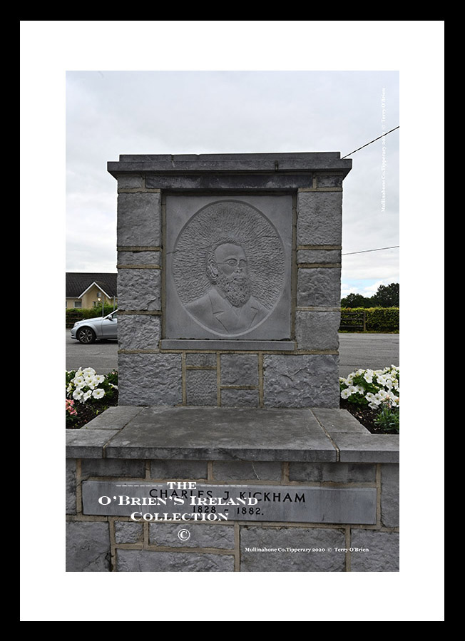 Mullinahone ~ Kickham Street ~ Charles Joseph Kickham Statue ~ was an Irish revolutionary, novelist, poet, journalist and one of the most prominent members of the Irish Republican Brotherhood Monument ~ Co.Tipperary ...4449