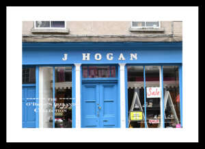 Irish Shop Fronts   ~     "J.Hogan Shoes"     ~     South Street     ~     New Ross    ~    Co. Wexford ......7376