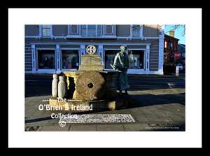 Newcastle West     ~      "Ella the Buttermaker" Sculpture  ~     The Square    ~     Co.Limerick .....7522
