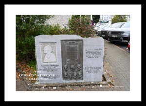 Oldcastle   ~    "Kathleen Napoli McKenna" Monument   ~   (1897-1988)     ~   born in Oldcastle. worked as a member of the Propaganda Department Dáil Éireann during the War of Independence and she attended the Treaty negotiations as private secretary to Arthur Griffith in 1921,  ~ The Square  ~  Co. Meath ....9277