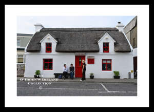 Irish Shop Fronts  ~     "Powers Thatch  Bar And Restaurant"    ~      Main Street      ~      Fough East     ~      Oughterard    ~    Co. Galway .....2325