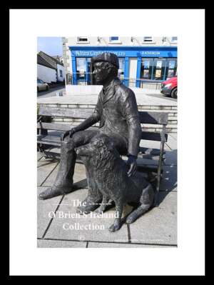 Rathdrum     ~     "Farmer & His Dog" Sculpture    ~     Market Place    ~     Co. Wicklow ....8122