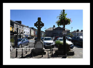 Roscommon Town    ~     The Square     ~     Celtic Cross in memory of William A. Byrne M.R.C.V.S.     ~   Co. Roscommon ...4551.