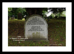 Shinrone       ~      "The Kearney Family" Grave Stone      ~   Ancestors of   "Barack Obama"   ~     44th  President of USA     ~    Co. Offaly ....3599