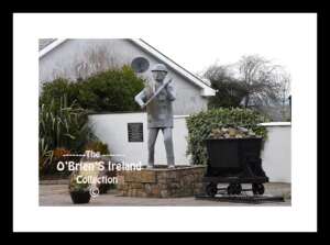 Silvermines    ~      "The Miner  Statue"     ~    historically known as Bellagowan  mining started in 12th Century     ~    Co.Tipperary.....1438