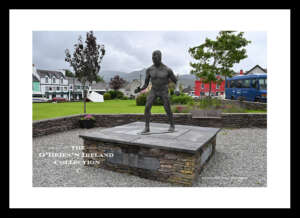 Sneem      ~        Steve  ('Crusher') Casey, ~  (1908–87)   Sculpture,  ~   World Heavyweight Wrestler ~ 1938 - 1947,     Drimna Beg,  ~   Co. Kerry....2566
