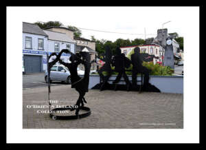 Tubbercurry      ~    Wolfe Tone Square    ~    "Traditional Irish Music"   ~   Sculpture      ~      Co. Sligo .....4875