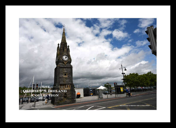 Waterford City    ~    "The Clock Tower"Monument  built 1861-2, A steeple-like clock tower designed by Charles Tarrant  ~    Meagher's Quay   ~   Co.Waterford .....1517