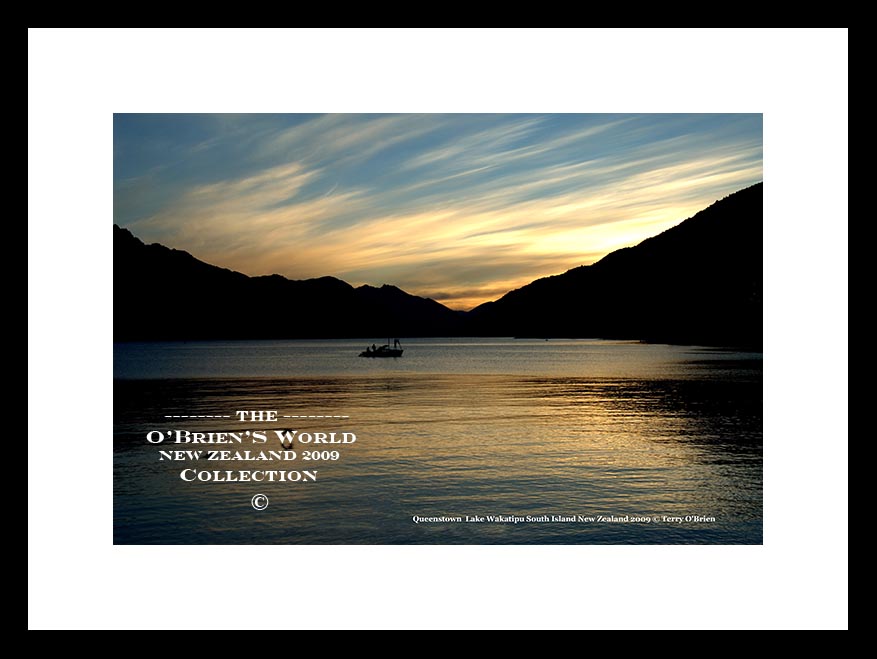 Queenstown >>> Lake Wakatipu >>> South Island >>>New Zealand >> 2009