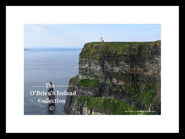 Cliffs of Moher  ~   Cliffs of Moher    ~  They run for about 14 kilometres  along the coast   ~   Co Clare ....0977