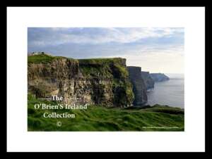 Cliffs of Moher    ~  They run for about 14 kilometres  along the coast   ~   Co Clare ....0991